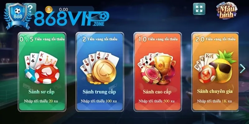 Game bài 868Vip hoàn trả khủng 1,5%